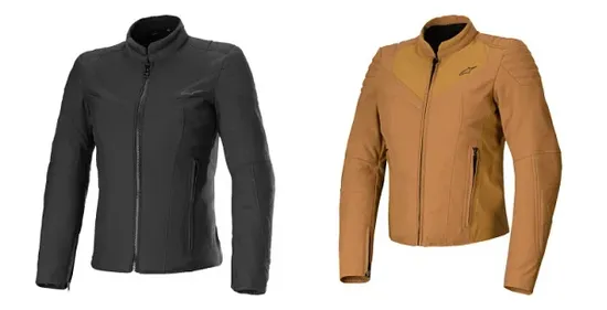 Alpinestars Adult Women Stella Isla WR Jacket XS S M L XL 2XL Black Brown 1