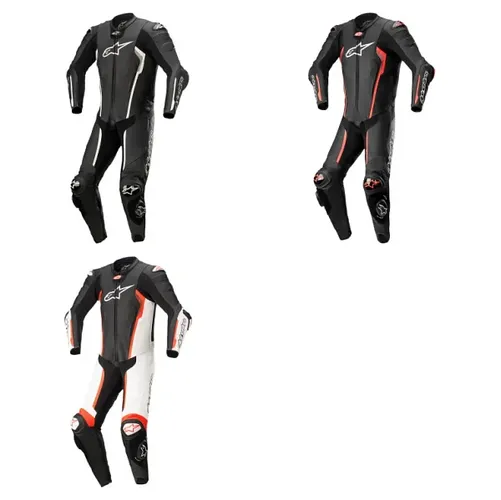 Alpinestars Adult Men Missile v2 1pc Suit 38 40 42 44 46 48 50 Black White Red 1