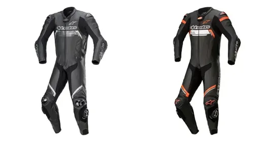 Alpinestars Adult Men Missile Ignition v2 1pc Suit 44 46 48 50 Black White Red 1