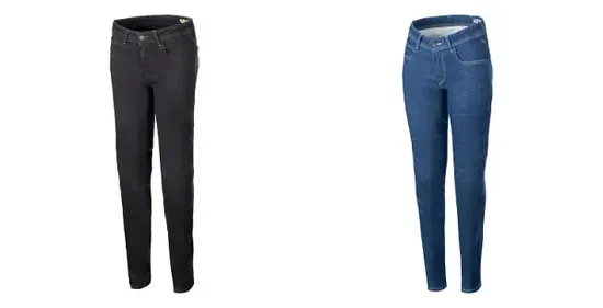 Alpinestars Adult Women Daisy v3 Women's Riding Denim 24 26 27 28 29 30 31 32 34 Black Blue 1