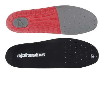 Alpinestars Adult Tech 7 MX Boots Footbed 8 9 10 11 12 13 Gray Red 1