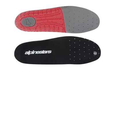 Alpinestars Adult Tech 7 Boot Footbed Inserts 5 6 7 8 9 10 11 12 13 15 16 Gray Red
