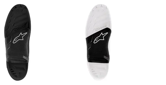 Alpinestars Adult Tech 7 MX Boots Sole 5 6 9 16 Black White 1