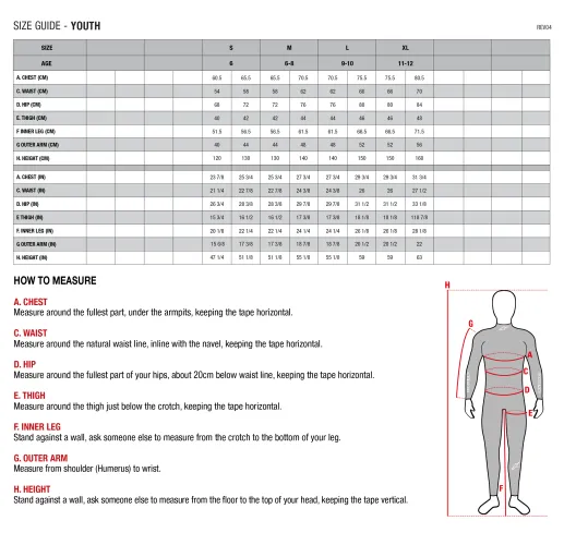 Alpinestars Youth Bionic Action Kickstart Chest Guard 2