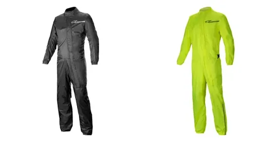 Alpinestars Adult Men Hurricane v2 Rainsuit S M L XL 2XL 3XL 4XL Black Fluorescent Yellow 1