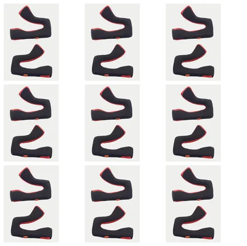 Alpinestars Adult S-M5 Cheek Pad Set XS S L XL 2XL Stock +5 mm 1