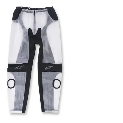 Alpinestars Adult Men Racing Rain Pants S M L XL 2XL Black Clear