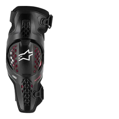 Alpinestars Adult Unisex SX-1 Plasma Knee Protector S M L XL 2XL Black Red 1