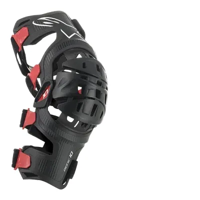 Alpinestars Adult Unisex Bionic-10 Carbon Knee Brace Right S XL 2XL Black 1