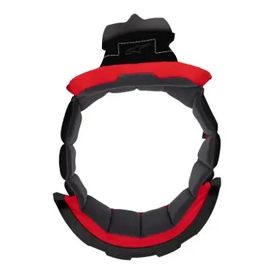 Alpinestars Adult S M L XL Supertech R10 Helmet Crown Pad Black Red 1