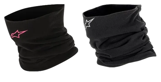 Alpinestars Adult Unisex Neck Warmer One Size Black Pink 1