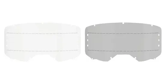 Alpinestars Clear Gray Smoke Adult Vision 8/5/3 Roll-Off Goggle Lens