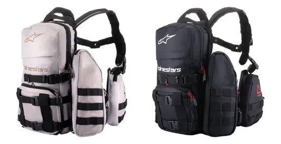 Alpinestars Nylon Techdura Tactical Pack Black Gray