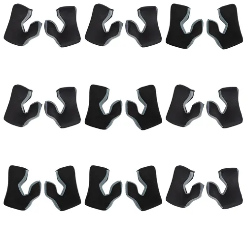 Fly Racing Adult Youth Formula Helmet Cheek Pads XS S M L XL 2XL 55 mm 35 mm 60 mm 45 mm 15 mm 50 mm 25 mm