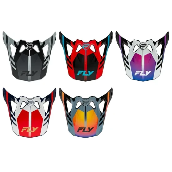 Fly Racing Formula CP Krypton Visor '24 Adult Gray Black Red Blue White Purple Navy Yellow Krypton