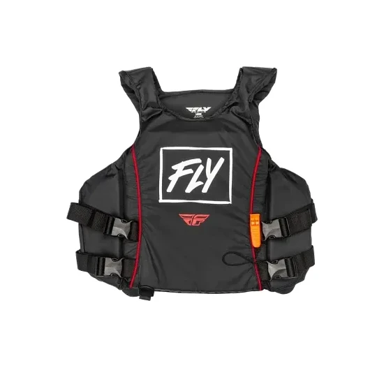 Fly Racing Pullover Nylon Floatation Vest Black Adult S M L XL 1