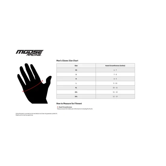 Moose Racing Expedition Gloves Adult S M L XL 2XL 3XL Black Gray 2