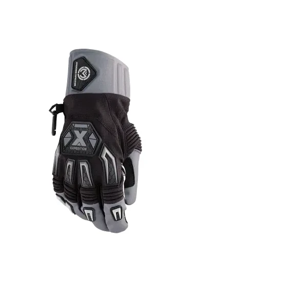 Moose Racing Expedition Gloves Adult S M L XL 2XL 3XL Black Gray