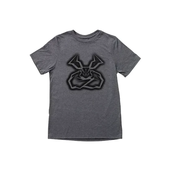 Moose Racing Youth Men Agroid Shadow T-Shirt S M Gray 1