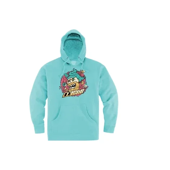 Icon Adult Men Snack Attack Hoodie S M L Green