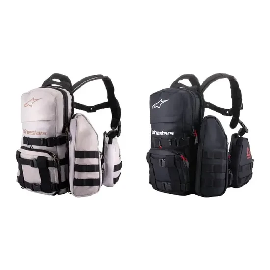 Alpinestars Nylon Techdura Tactical Pack Black Gray 1