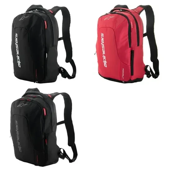 Alpinestars Polyester City Hunter Backpack Black White Red 1