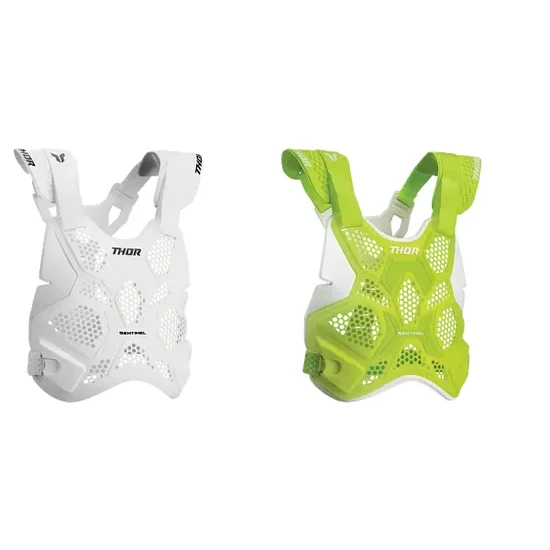 Thor Adult Men Sentinel LTD Race Guard XS S M L White Yellow