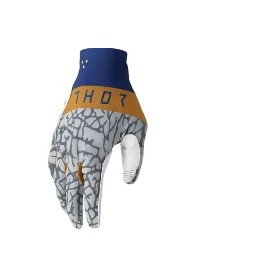 Thor Sportmode Bravo Gloves Adult XS S M L XL 2XL Blue Gray White