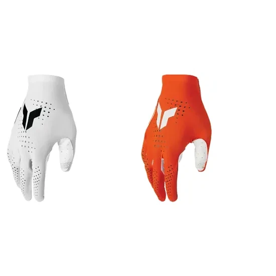 Thor Sportmode Vented Gloves Adult XS S M L XL 2XL White Orange