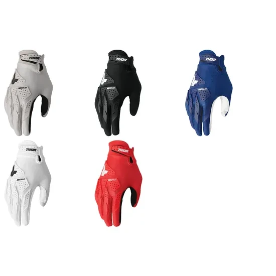 Thor Launchmode XP Gloves Adult XS S M L XL 2XL 3XL 4XL 5XL Black Gray Blue White Red 1
