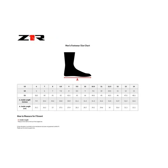 Z1R Riot Boots Adult 10 10.5 11 11.5 12 13 14 15 7 7.5 8 8.5 9 9.5 Black 2