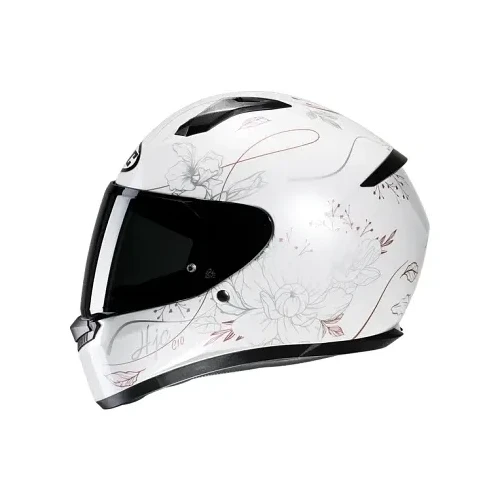HJC Adult Youth C10 Epik Helmet Full Face | XS S M L | White Red 1