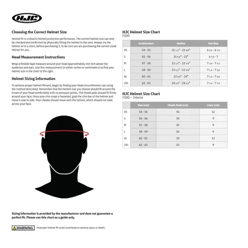 HJC Adult F100 Solid Modular Helmet Modular | XS S M L XL 2XL | White Gray Blue Silver Black Black Satin 2