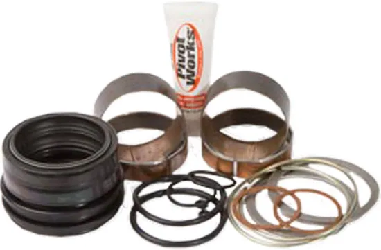 Pivot Works Fork Bushing Seals Rebuild Kit Honda CR125R