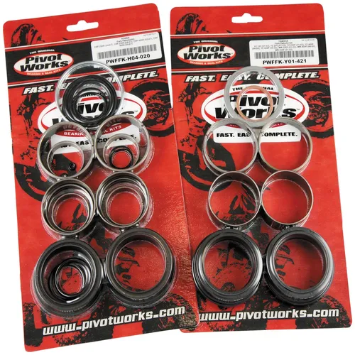 Pivot Works Fork Bushing Seals Rebuild Kit Honda CRF250R