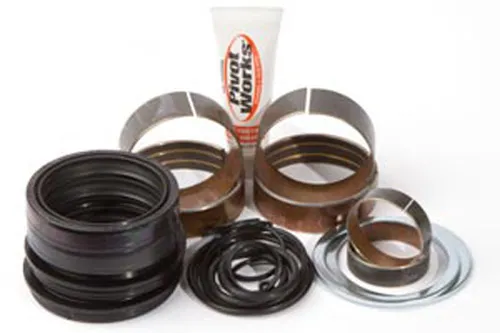 Pivot Works Fork Bushing Seals Rebuild Kit Suzuki RM250 RM125 3