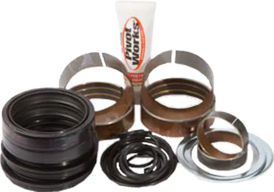 Pivot Works Fork Bushing Seals Rebuild Kit Suzuki RM250 RM125 2