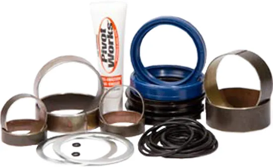 Pivot Works Fork Bushing Seals Rebuild Kit Suzuki RM250 RM125