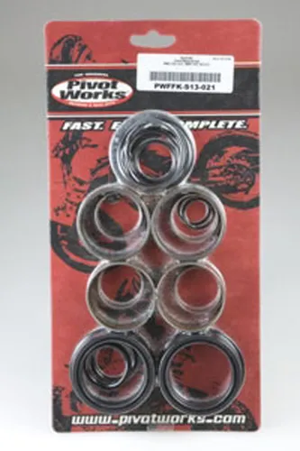 Pivot Works Fork Bushing Seals Rebuild Kit Suzuki RMX450Z RMZ250 RMZ450