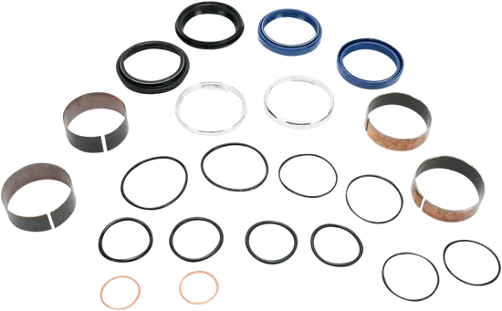 Pivot Works Fork Bushing Seals Rebuild Kit Yamaha YZ125 YZ250 1