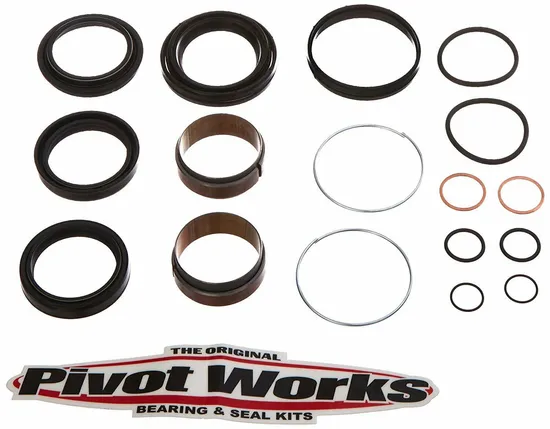 Pivot Works Fork Bushing Seals Rebuild Kit Yamaha WR250R WR250X