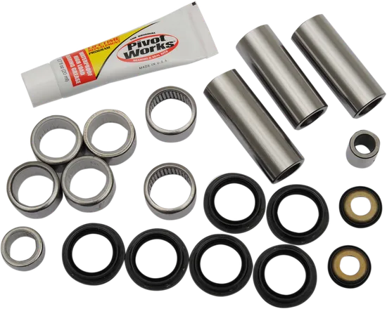 Pivot Works Shock Linkage Bearing Rebuild Kit Kawasaki KX125 KX250