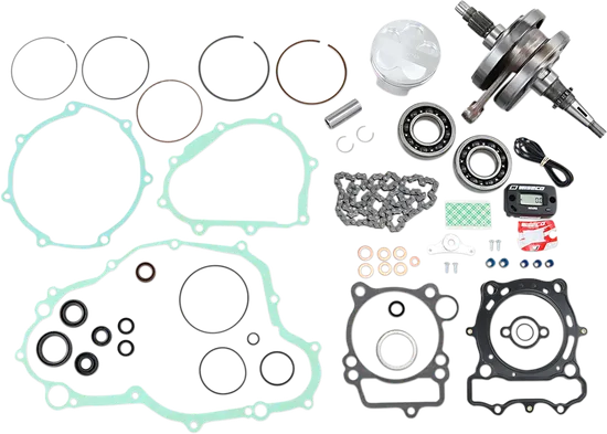 Wiseco Engine Crank Piston Rebuild Kit 77mm