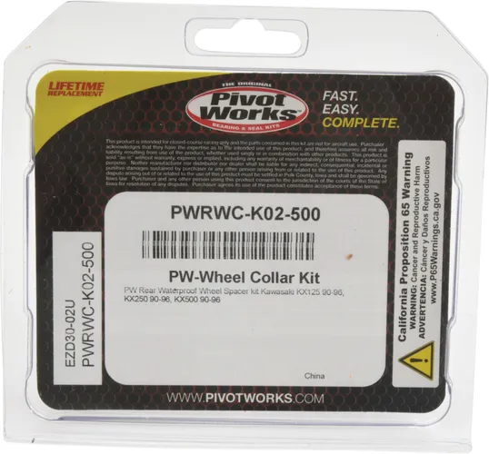 Pivot Works Water Proof Rear Wheel Collar Bearing Kit