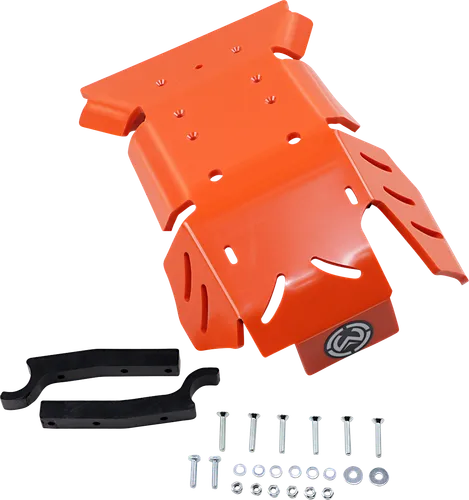 Moose Orange Pro Polyethylene Frame Belly Skid Plate Guard