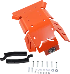 Moose Orange Pro Polyethylene Frame Belly Skid Plate Guard