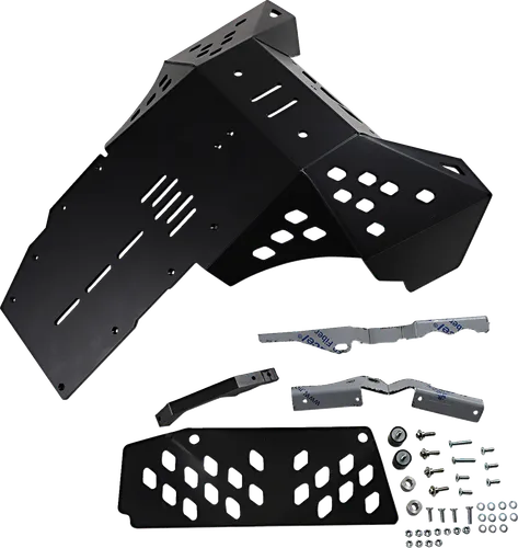 Moose Black Pro LG Polyethylene Belly Skid Plate Guard 5