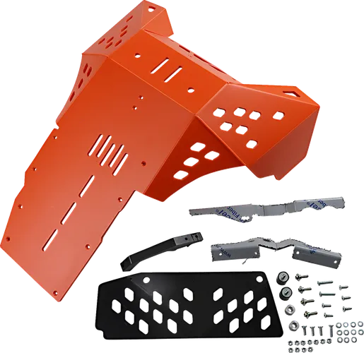 Moose Orange Pro LG Polyethylene Belly Skid Plate Guard 2