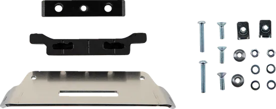 Moose Pro Polyethylene Frame Belly Skid Plate Guard 3