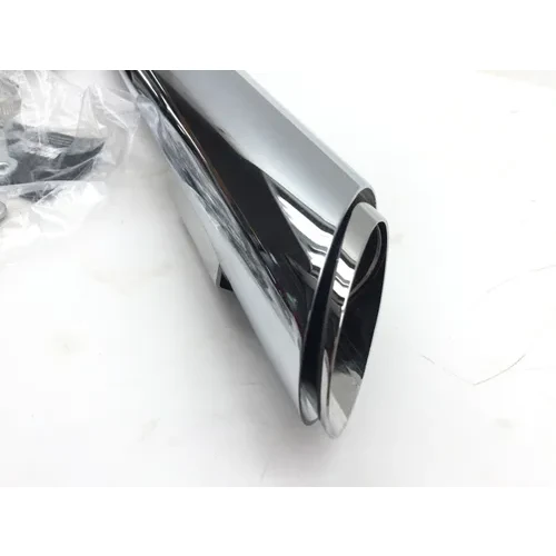 Vance Hines Shortshots Staggered Exhaust Pipe System Chrome 17223 7